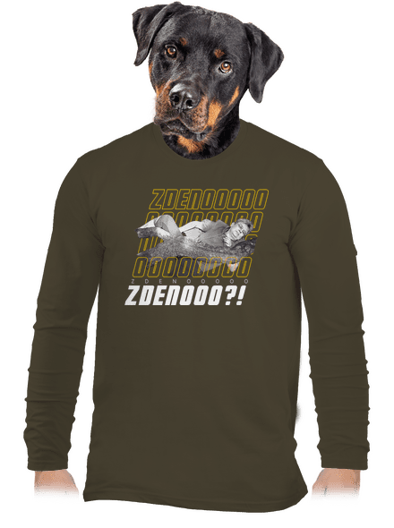 B18: Bába pod kořenem pánské dlouhý rukáv Urban Khaki