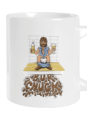 BurChuck velký hrnek White