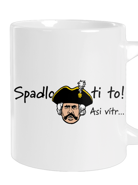 Spadlo ti to velký hrnek White