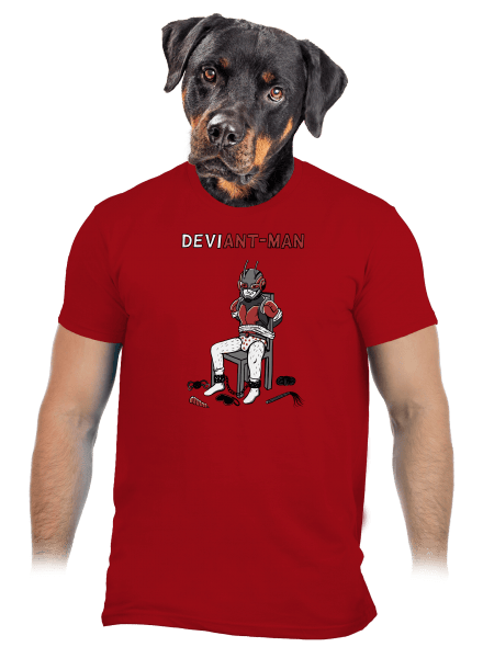 DeviAnt-man pánské tričko Red