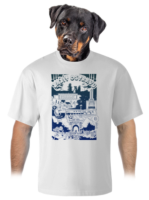 unisex tričko oversized