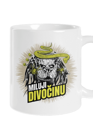 Miluji divočinu klasický hrnek White