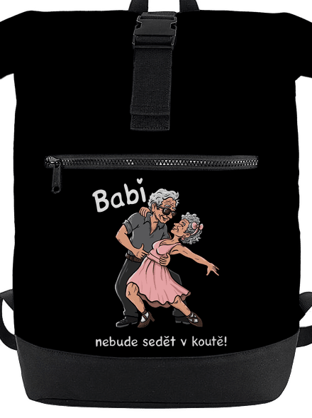 Babi v koutě batoh Black