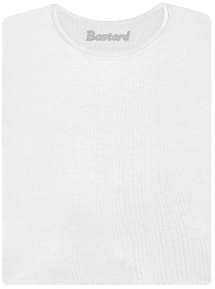 Bez potisku dámské tričko premium White