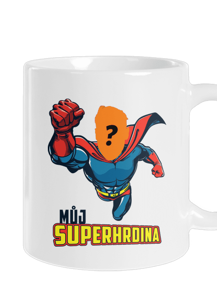 Můj superhrdina klasický hrnek White