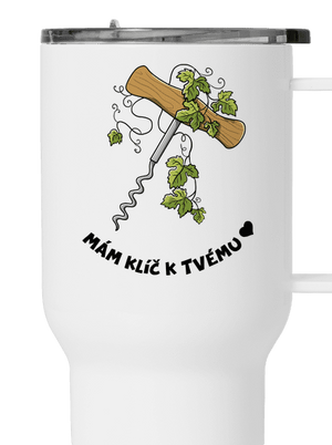 Otevři mé srdce termohrnek White