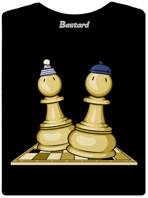 Šach a Mat dámské tričko premium Black