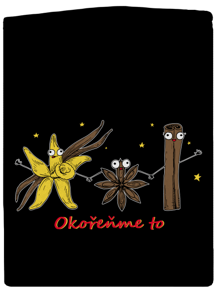 Okořeňme to dámská mikina na zip Black