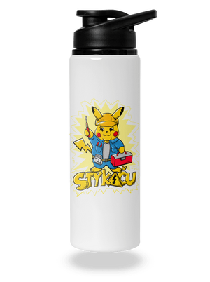 Stykaču lahev na vodu White