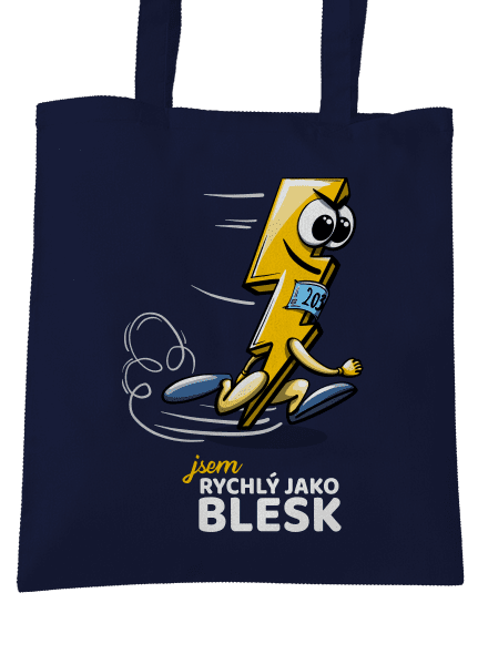 Rychlý jako blesk taška French Navy