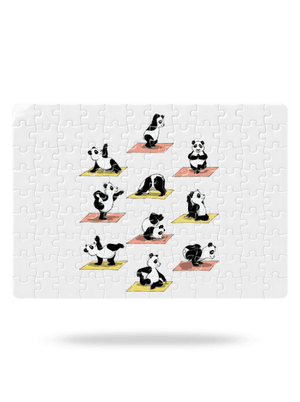 Pandí jóga puzzle White