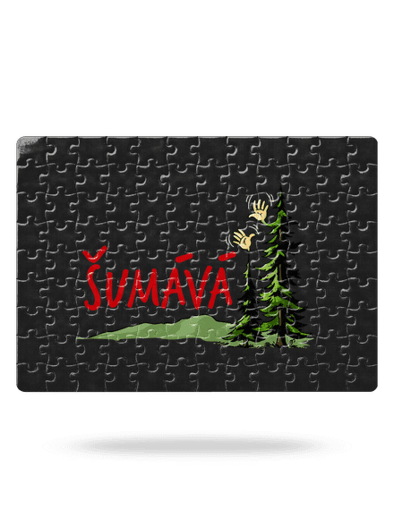 Šumává puzzle White