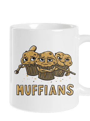 Muffians klasický hrnek White