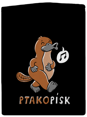 Ptakopísk dámská mikina na zip Black