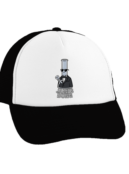 James Bong kšiltovka truckerka Black cap