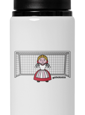 Gólmanka lahev na vodu White