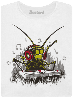 DJ cvrček dámské tričko premium White