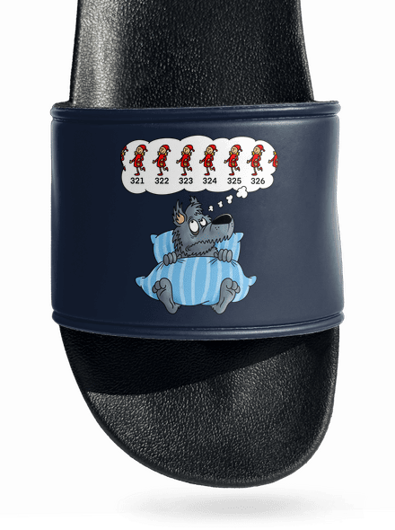 Vlčí nespavost pantofle Navy
