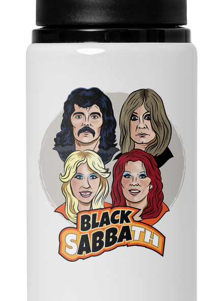 Black Abba lahev na vodu White