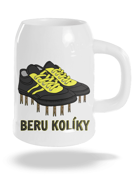 Beru kolíky půllitr White