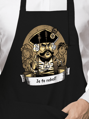 B14: S čerty nejsou žerty zástěra Black