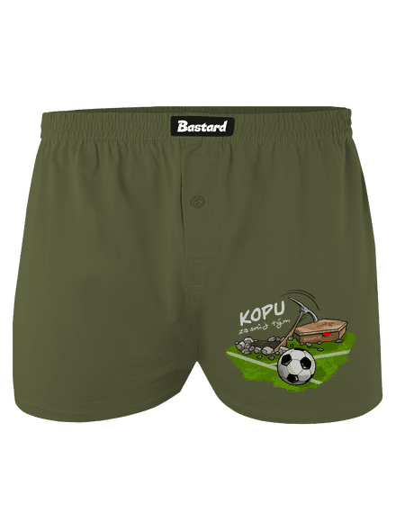Kopu za svůj tým pánské trenky Khaki