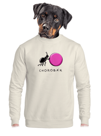 unisex mikina bez kapuce