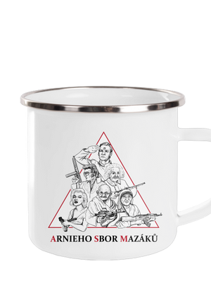 Arnieho sbor mazáků  plecháček White