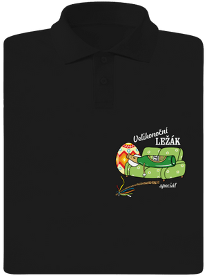 Velikonoční ležák pánská polokošile Black