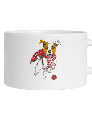 Jack Russell hrnek makronka White