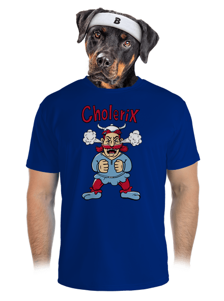 Cholerix pánské sportovní tričko Royal Blue Mal