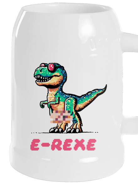 E-Rexe půllitr White