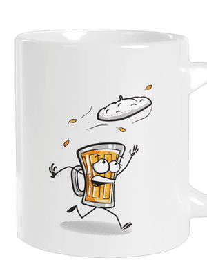 Čepice velký hrnek White