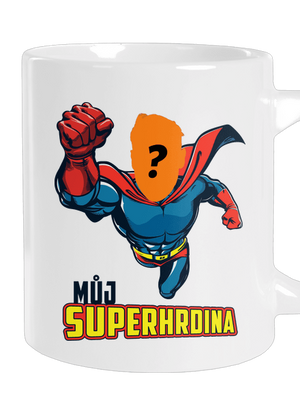 Můj superhrdina velký hrnek White