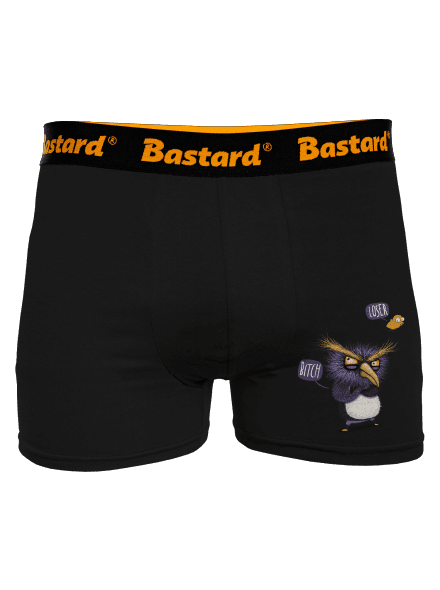 Tučňák prostě nelétá boxerky Black