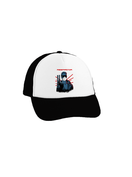 Respirátor kšiltovka truckerka Black cap
