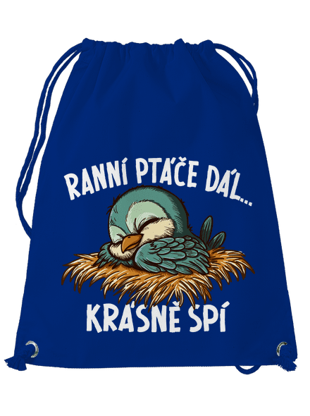 Ranní ptáče spí vak Royal Blue Mal