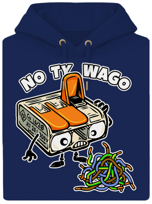 Wago svorka unisex mikina premium Navy