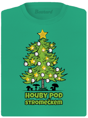 Houby pod stromečkem dámské sportovní tričko Mint Mal