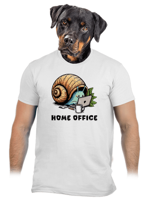 Šnekův home office pánské tričko White