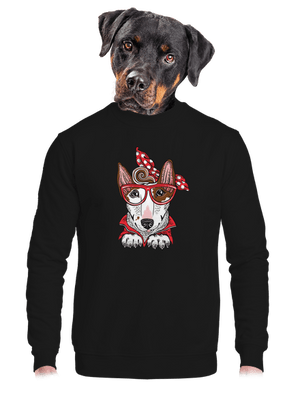 unisex mikina bez kapuce