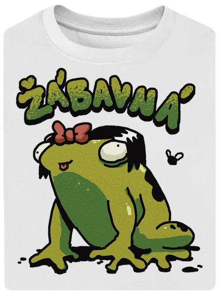 Žábavní unisex tričko oversized White