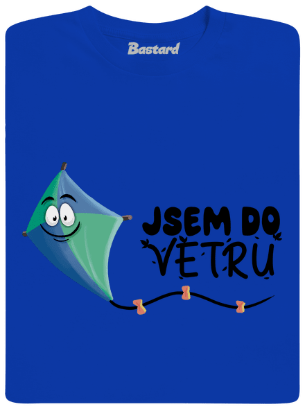 Do větru pánské tričko Royal Blue