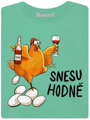 Snesu hodně dámské tričko premium Mint Mal