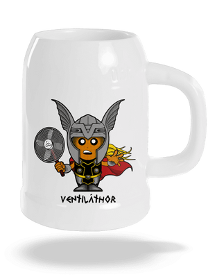 Ventiláthor půllitr White