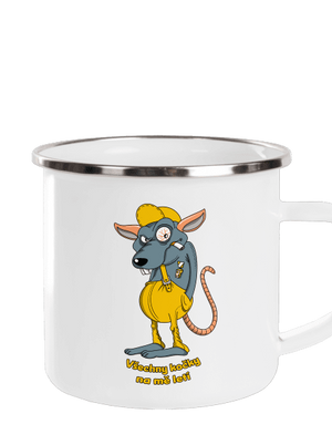 Myšák Casanova plecháček White