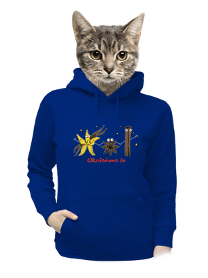 Okořeňme to dámská mikina klokanka Royal Blue Mal
