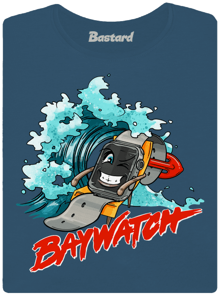 Baywatch dámské tričko premium Petrol Blue