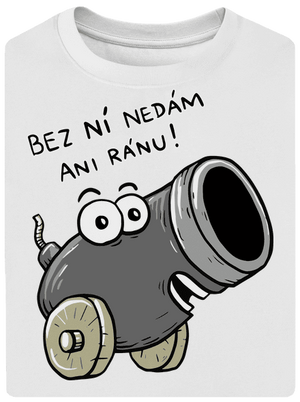 Dělo a koule unisex tričko oversized White