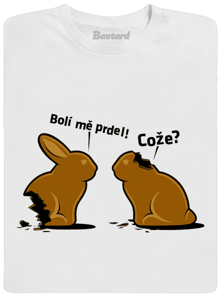 Bolí mě prdel pánské dlouhý rukáv White